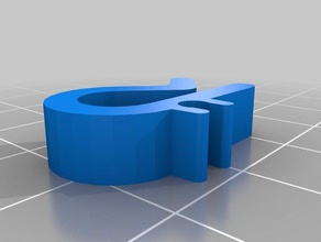 filament clip 285 - filaments diameter 2 85mm 3d printing clamp drucker printer tool ultimaker werkzeug 3d print model - Mito3D