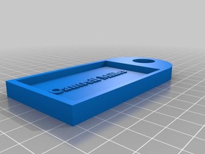 luggage card 3d printing 3d print model - Mito3D
