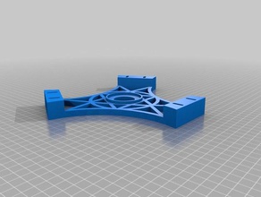 kossel mini universal filament spool holder 3d printer parts 3d print model - Mito3D