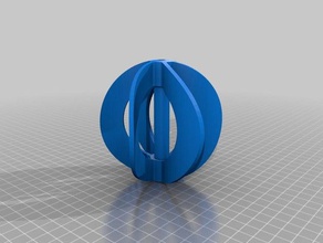 water wheel inside tube engineering ball pipe turbine 3d print model - Mito3D