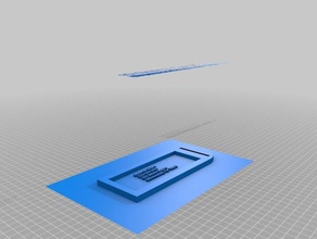 luggage tag del rubin 3d printing 3d print model - Mito3D