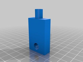 Gefrierschrank-Taste Ersatz-Teile Gefrierschrank Schlüssel 3d print model - Mito3D