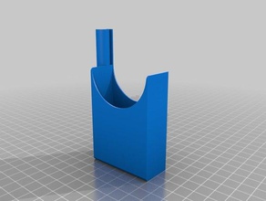 my customized chalk sponge holder tony organization 3d print model - Mito3D