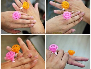 anel de diamante anéis presente coração dia dos namorados jóias personalizado valentine o presentes 3d print model - Mito3D