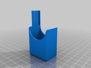 my customized chalk sponge holder organization 3d print model - Mito3D