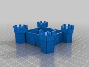 geniale bigery La stampa 3d castello 3d print model - Mito3D