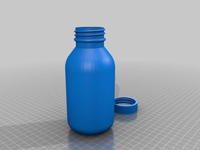 sks bottle containers customized 3d print model - Mito3D