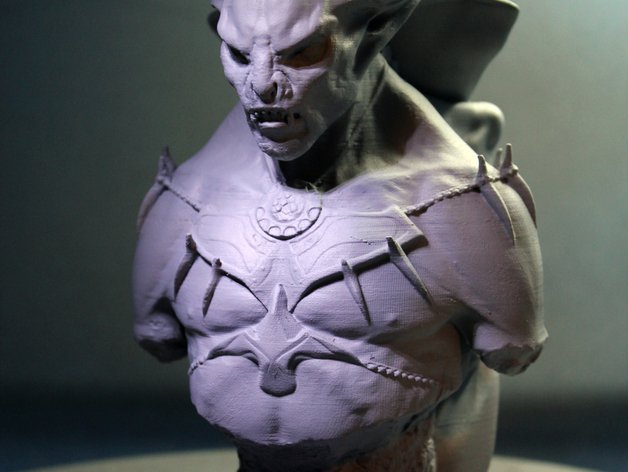 skyrim dawnguard vampire lord sculptures 3d bethesda games studios bgs bust dennis mejillones elderscrolls zbrush 3D print model - Mito3D