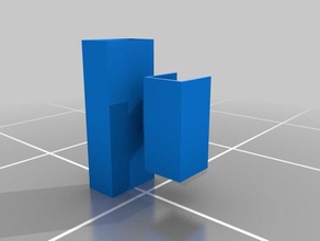 electronics box left side 3d printing tests 3d print model - Mito3D