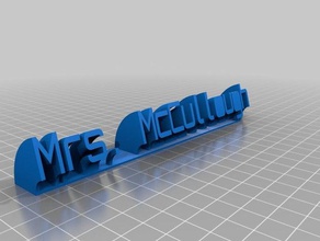 test office kundengebundene 3d print model - Mito3D