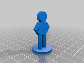 kişi 3d baskı customizer 3d print model - Mito3D