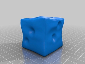 gelatinous cube 50mm toys & games dnd dungeons dragons miniature tabletop 3d print model - Mito3D