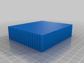 honeycomb 3 de la biologie personnalisé 3d print model - Mito3D