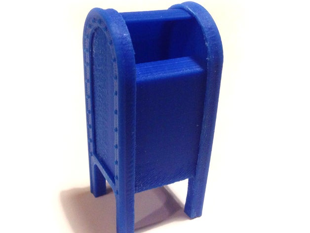 pequeno-mail da caixa de correio edifícios e estruturas a mail tiny 3D print model - Mito3D