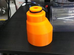 furet de l'adaptateur la buse scireq dispositif d'inhalation biologie aérosol ferret 3d print model - Mito3D