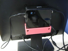 tobii x2-60 epu vesa mount tool holders & boxes bracket eye tracking mounting 3d print model - Mito3D