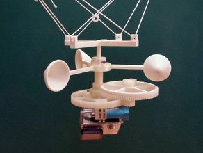 gopro dispositivo di rotazione kite aerial photography sport & fitness all'aperto aeree la fotografia aerea mount aquilone foto 3d print model - Mito3D