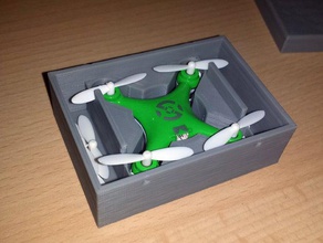cep kutusu cheerson cx-10 r c araçlar durumda k-10 quadcopter quadrocopter 3d print model - Mito3D