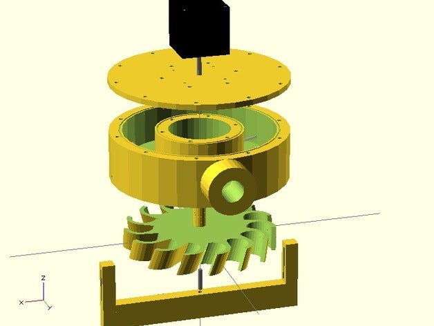 micro-idroelettriche generatore il fai da te energia l'energia idroelettrica pelton turbina 3D print model - Mito3D