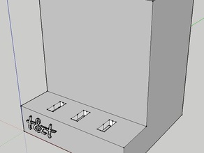 usb&pen box tool holders boxes 3d print model - Mito3D
