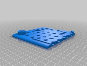 hnefatafl board part games 3d print model - Mito3D