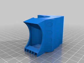 robo 3d hexagon hot end 40mm fan no led printer parts robo3d 3d print model - Mito3D