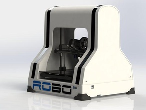 robo3d ayak 3d yazıcı aksesuarları lifter mike kelly 3d print model - Mito3D