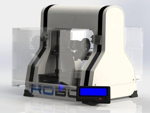 xxl-smart-lcd-swivel mount-Gehäuse 3d-Drucker Teile lcd robo3d smart controller xxl lcd-Display 3d print model - Mito3D