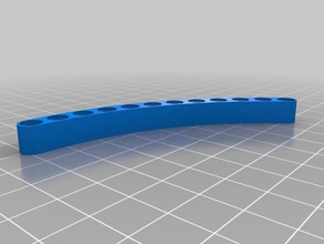 my customized curved beams lego technic 12x 5deg construction toys 3d print model - Mito3D