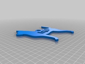 chihuahua della Scala Anahtarlık özelleştirilmiş 3d print model - Mito3D