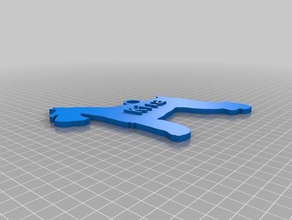 schnauzer kira keychains customized 3d print model - Mito3D