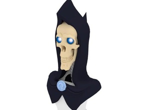 ölüm diskdünya heykeller grim reaper terry pratchett 3d print model - Mito3D