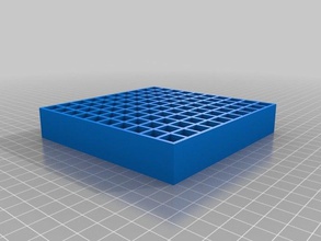 il mio personalizzato cuvette rack customizer strumento i titolari scatole 3d print model - Mito3D