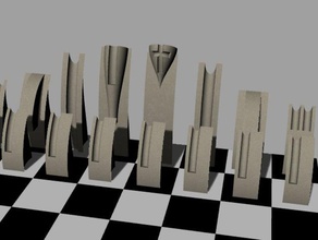 Schach 3d print model - Mito3D