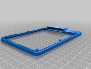 spacer shell kobo mini blueflyvario 3d printing 3d print model - Mito3D