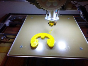 retaining ring 3d printer accessories 3drag circlip e-ring 3d print model - Mito3D