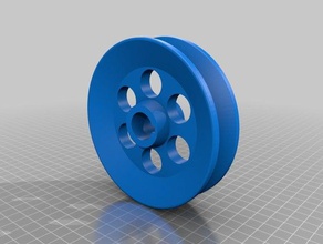pully de la ingeniería 3d arduino equipo cortador galletas macan máquina paramétricas polea reprap útil 3d print model - Mito3D