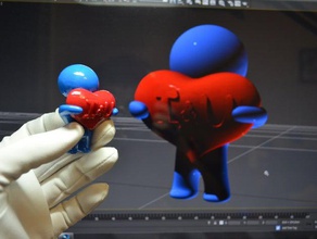 la saint-valentin modèle L'impression 3d Modèle cœur l'amour saint valentin 3d print model - Mito3D