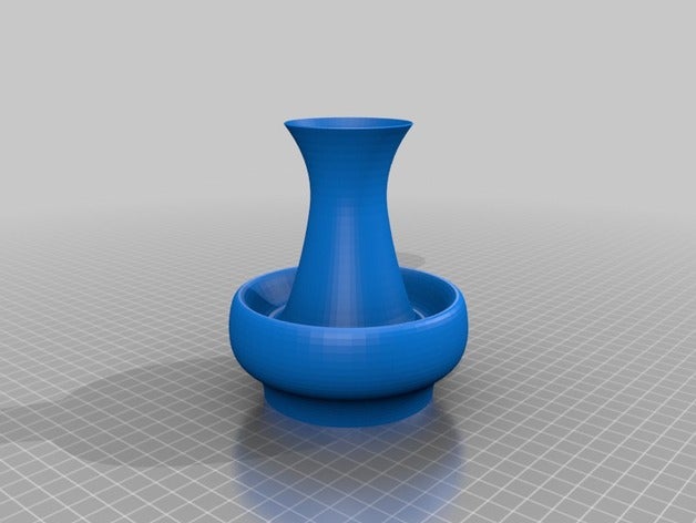 interesting vase - needs special care print decor 3D print model - Mito3D