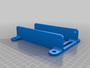 reduced base filament spool holder 3d printer accessories 3d print model - Mito3D