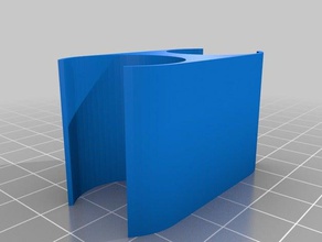 hulahoop holder 3d print model - Mito3D