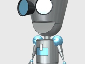 gir invader zim Spielzeug & Spiele Roboter tv 3d print model - Mito3D