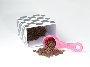 customized 16g coffee measuring spoon kitchen & dining aeropress 3d print model - Mito3D
