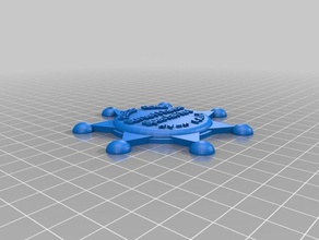 poster-Abzeichen ryan Requisiten kundengebundene 3d print model - Mito3D