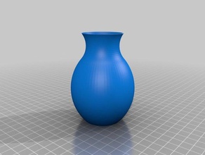 small vase decor self supporting 3d print model - Mito3D