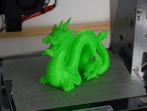 hi-res de standford dragón las esculturas stanford 3d print model - Mito3D