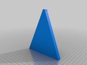 adjustable triangle corner cover engineering drafting 3d print model - Mito3D