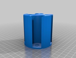 Münze Becherhalter 3d-drucken Inhaber cup holder 3d print model - Mito3D