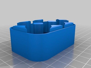 22mm atty caso recipientes personalizado 3d print model - Mito3D