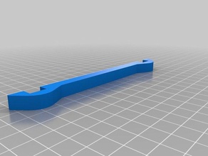 smart simple filament spool holder 3d printer accessories filamento spoolholder 3d print model - Mito3D